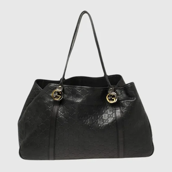Guccissima Leather Shoulder Tote Bag - Image 1