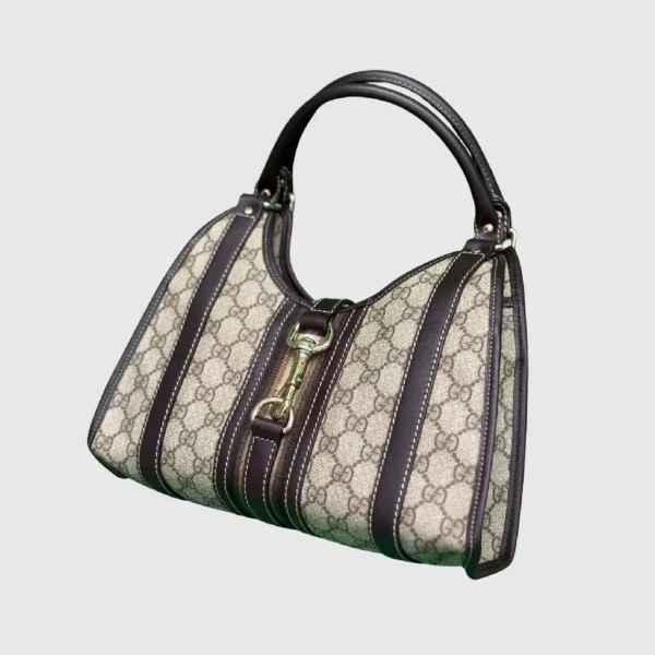 Vintage Gucci Monogram Logo Shoulder Bag - Image 1
