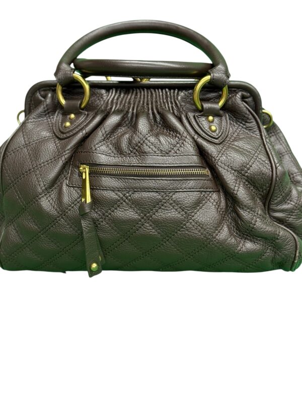 Marc Jacob’s Chestnut Brown Quilted Handbag (Copy) - Image 1