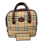 Mr. Burberry Bowling Style  Bag