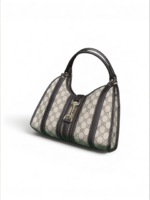 Vintage Gucci Monogram Plus  Logo Shoulder Bag - Image 2