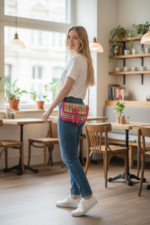 Pinky Pink  Check Burberry Handbag